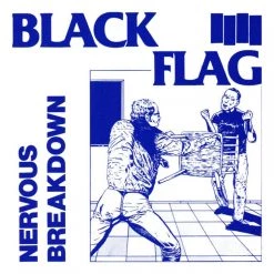 Vinyl Records Music Black Flag Nervous Breakdown 7"