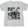 Band Merchandise Black Flag Six Pack Tee Guys