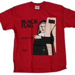 Band Merchandise Black Flag Slip It In Shirt