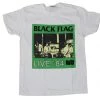 Band Merchandise Black Flag - Live '84 Band Shirt
