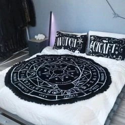 KillStar Housewares Stellar Round Blanket