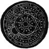 KillStar Housewares Stellar Round Blanket