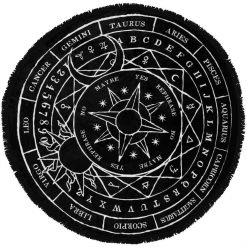 KillStar Housewares Stellar Round Blanket
