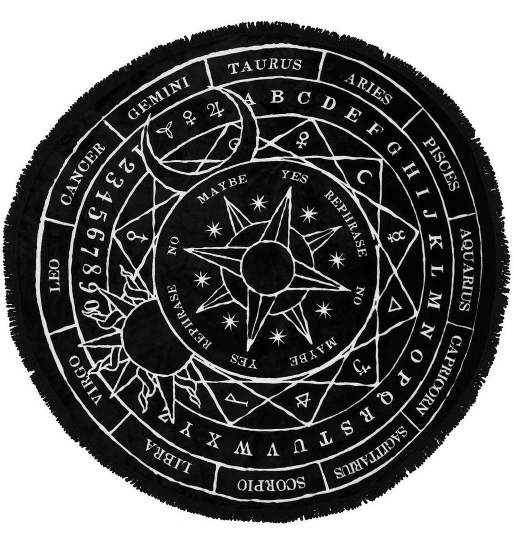 KillStar Housewares Stellar Round Blanket 3 KillStar Housewares Stellar Round Blanket