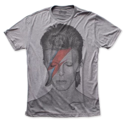 Band Merchandise David Bowie Aladdin Sane Tri-Blend Band Shirt Guys