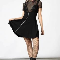 KillStar Gals Suspend Me Statement Skirt