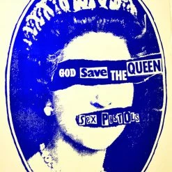 Annex Clothing Housewares Sex Pistols Queen Fine Art Print