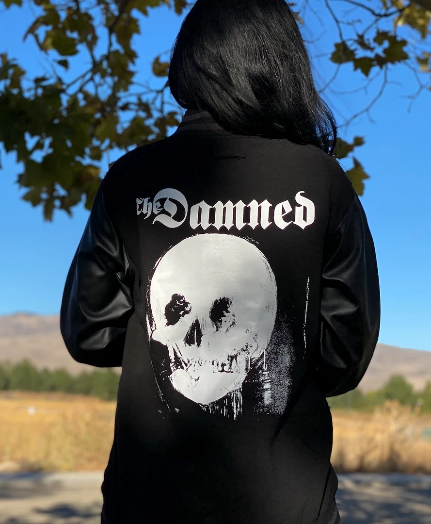 Band Merchandise The Damned Stretcher Case Letterman Jacket 5 Band Merchandise The Damned Stretcher Case Letterman Jacket