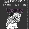 Band Merchandise Misfits Die Die My Darling Enamel Pin
