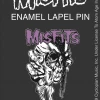 Band Merchandise Misfits Evil Eye Enamel Pin Enamel // Metal