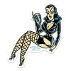 Retro-A-Go-Go Siren Vamp Sticker