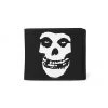 Band Merchandise Accessories Misfits Logo Bifold Wallet 1 Band Merchandise Accessories Misfits Logo Bifold Wallet