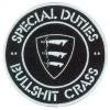 Band Merchandise Patches Special Duties Crass Patch
