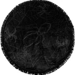 KillStar Spider Web Round Blanket Housewares