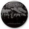 Band Merchandise Subhumans Crisis Point Button Pins