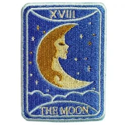 Groovy Things The Moon Tarot Patch