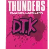 Band Merchandise Pins Johnny Thunders DTK Enamel Pin