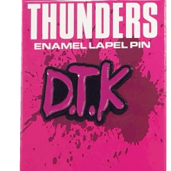 Band Merchandise Pins Johnny Thunders DTK Enamel Pin