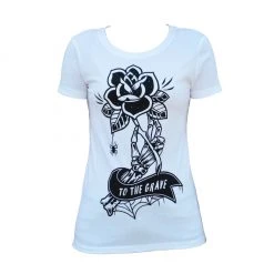 Black Market Art Company To The Grave Loose Fit Tee