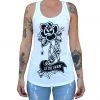 Black Market Art Company To The Grave Racer Back Tank Gals