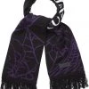 KillStar Guys Trust Nobody Purple Spiderweb Scarf