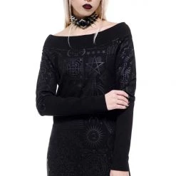 KillStar Unholy Sabbath Sweater Dress