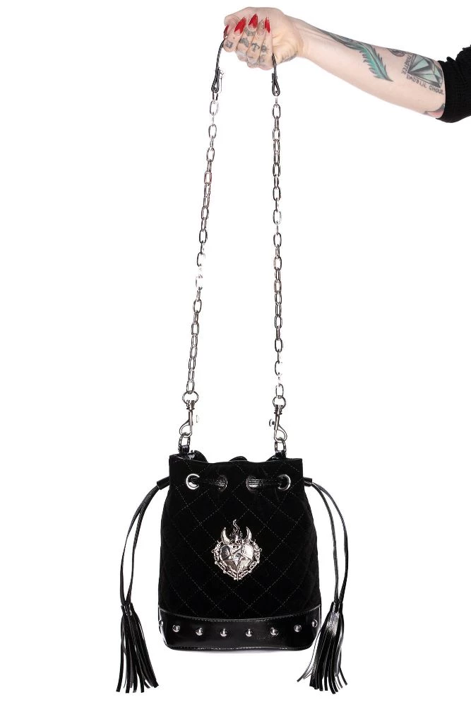 KillStar Unsacred Heart Bucket Purse 5 KillStar Unsacred Heart Bucket Purse
