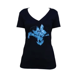 Lowbrow Art Company Undying Love V Neck Top