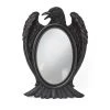 Alchemy Of England Housewares Black Raven Mirror