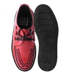 T.U.K. Red Brush-Off Viva Mondo Creeper Creepers 8 T.U.K. Red Brush-Off Viva Mondo Creeper Creepers