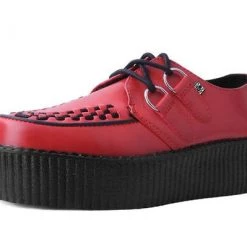 T.U.K. Red Brush-Off Viva Mondo Creeper Creepers