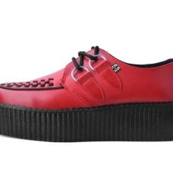 T.U.K. Red Brush-Off Viva Mondo Creeper Creepers 9 T.U.K. Red Brush-Off Viva Mondo Creeper Creepers