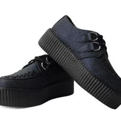 T.U.K. Midnight Glitter Viva Mondo Creeper