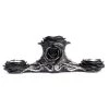 Alchemy Of England Housewares Black Rose Triple T-Light Holder
