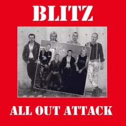 Vinyl Records Music Blitz - All Out Attack (early Singles) LP