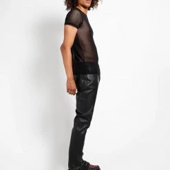 Tripp NYC Guys Faux Leather Pants
