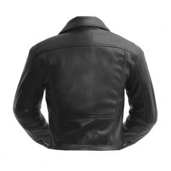 DeadRockers The Fatale Vegan Black Leather Jacket