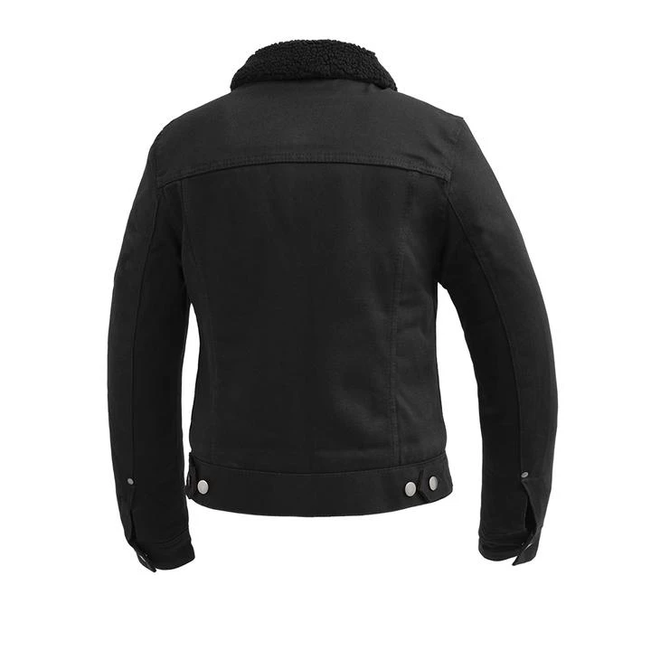 Other Gals Samantha Shearling Denim Jacket 4 Other Gals Samantha Shearling Denim Jacket