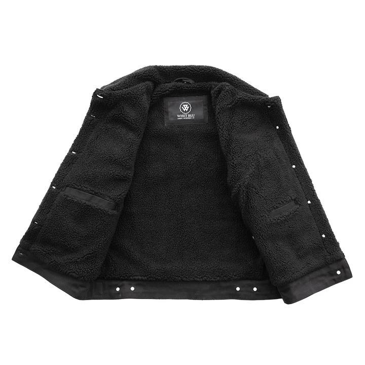 Other Gals Samantha Shearling Denim Jacket 6 Other Gals Samantha Shearling Denim Jacket