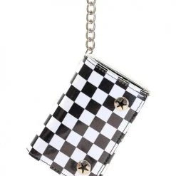 Funk Plus Checkered Chain Wallet Guys