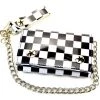 Funk Plus Checkered Chain Wallet Guys