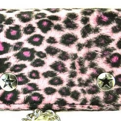 Funk Plus Fuzzy Animal Print Chain Wallet (Various Prints/Colors!) Gals
