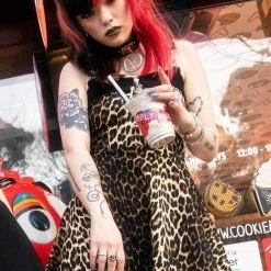 KillStar Wild Side Leopard Skater Dress