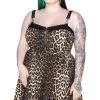 KillStar Wild Side Leopard Skater Dress
