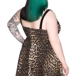 KillStar Wild Side Leopard Skater Dress