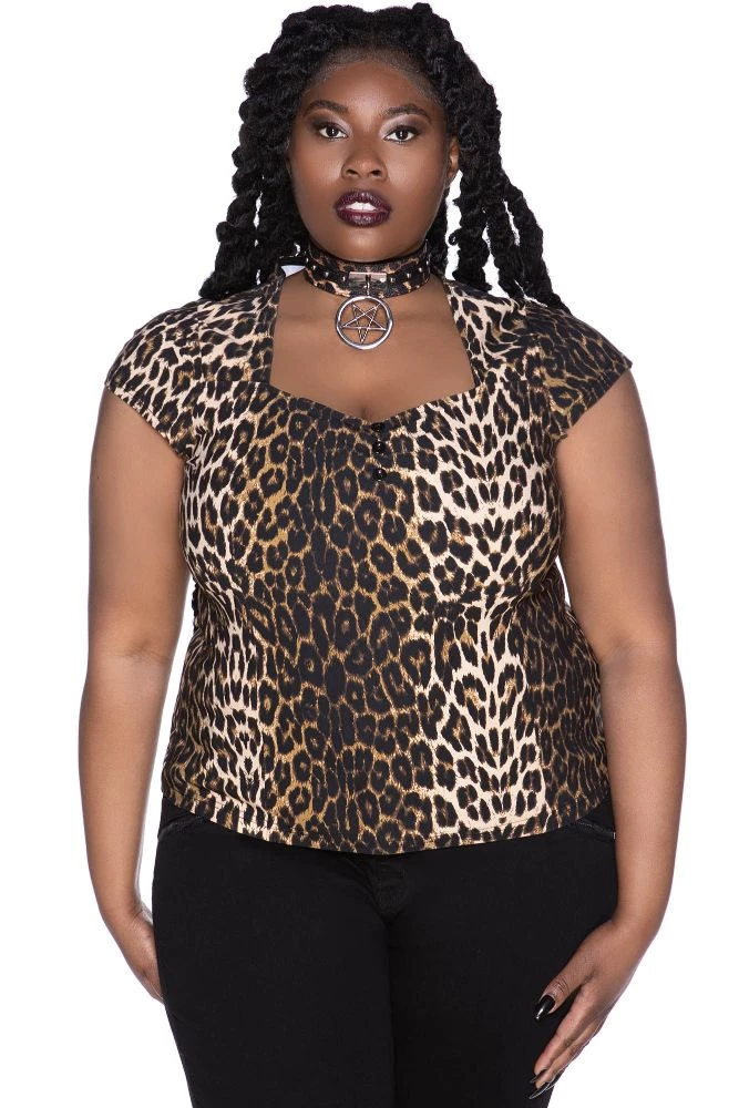 KillStar Tops Wildling Leopard Print Top 7 KillStar Tops Wildling Leopard Print Top