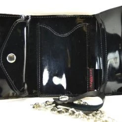 Funk Plus Navy Blue Plaid Chain Wallet Guys