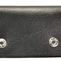 Funk Plus Black Leather Chain Wallet Guys