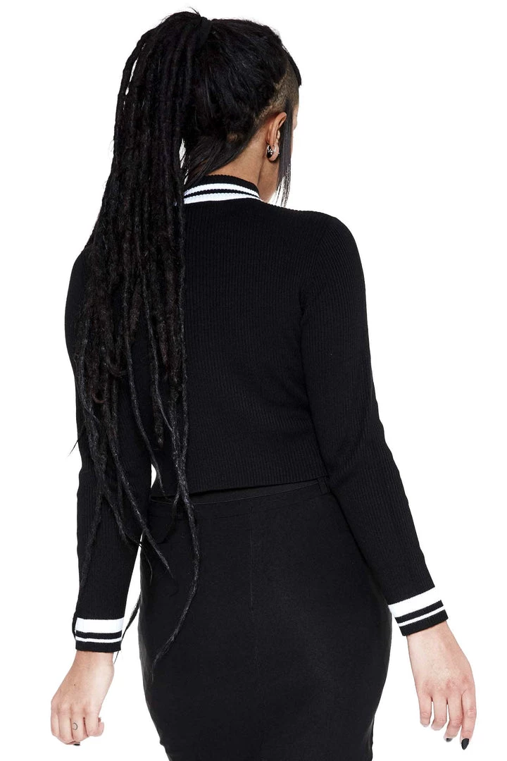 KillStar Wretched Skull N Crossbones Sweater Top Gals 7 KillStar Wretched Skull N Crossbones Sweater Top Gals