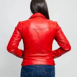 Other Red Fire Womens Leather Jacket